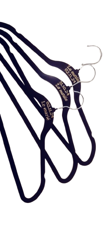 Ceintre Personnalisé pour Mariés – Prénom & Date de Mariage