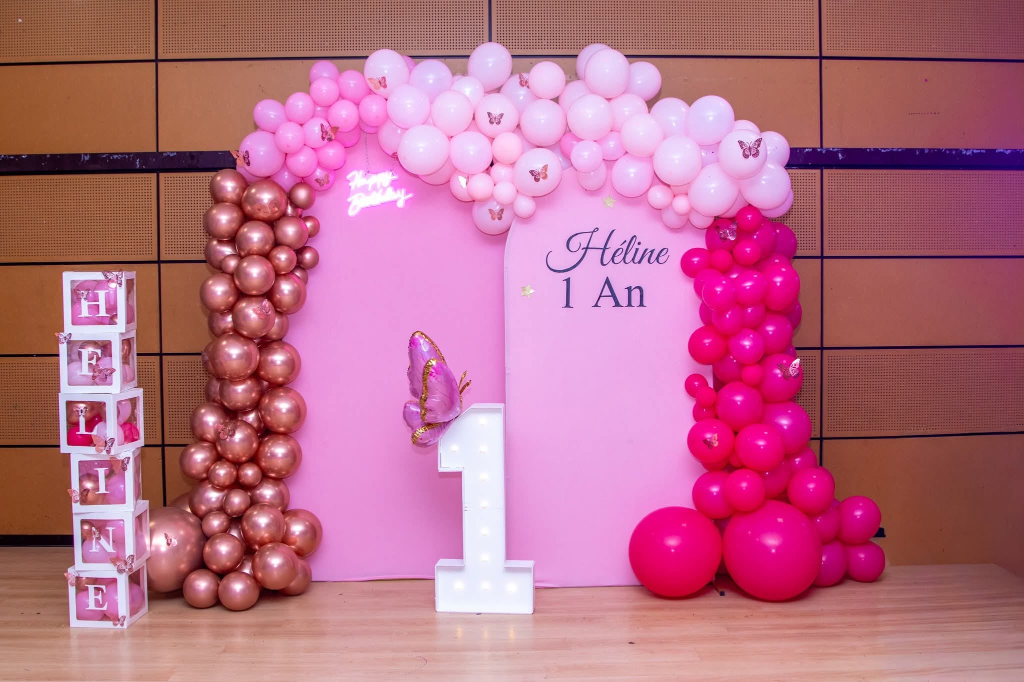 Arche de Ballons + Ballons Gonflants – Décoration Anniversaire Complète