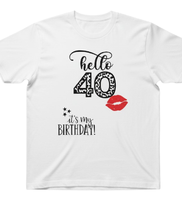 T-shirt "Birthday in Grace"