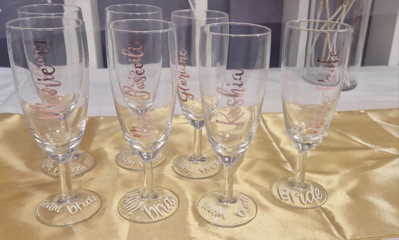 Verres personnalisés Mariage